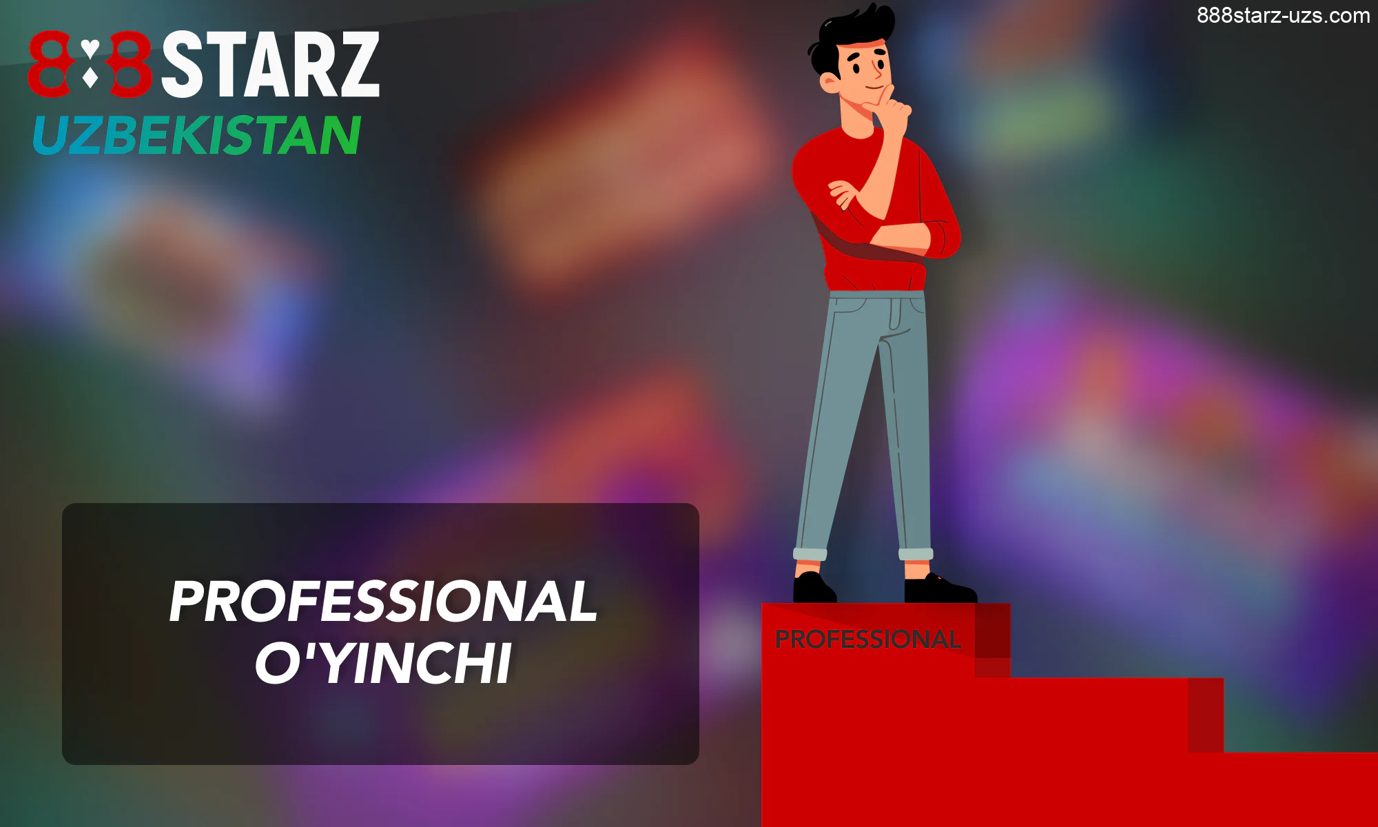 Professional tikish uchun 888Starz Uzbekistan